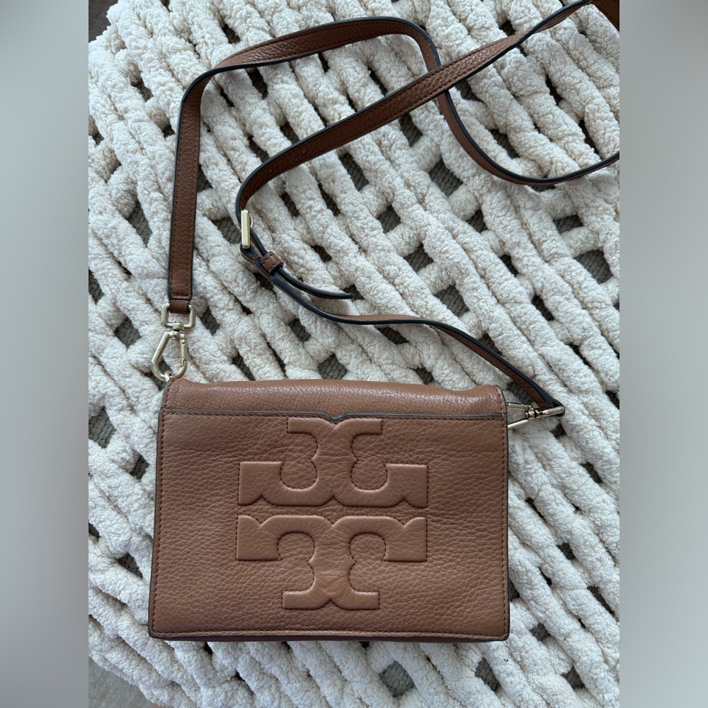 Tory Burch Tan/Brown Crossbody Purse